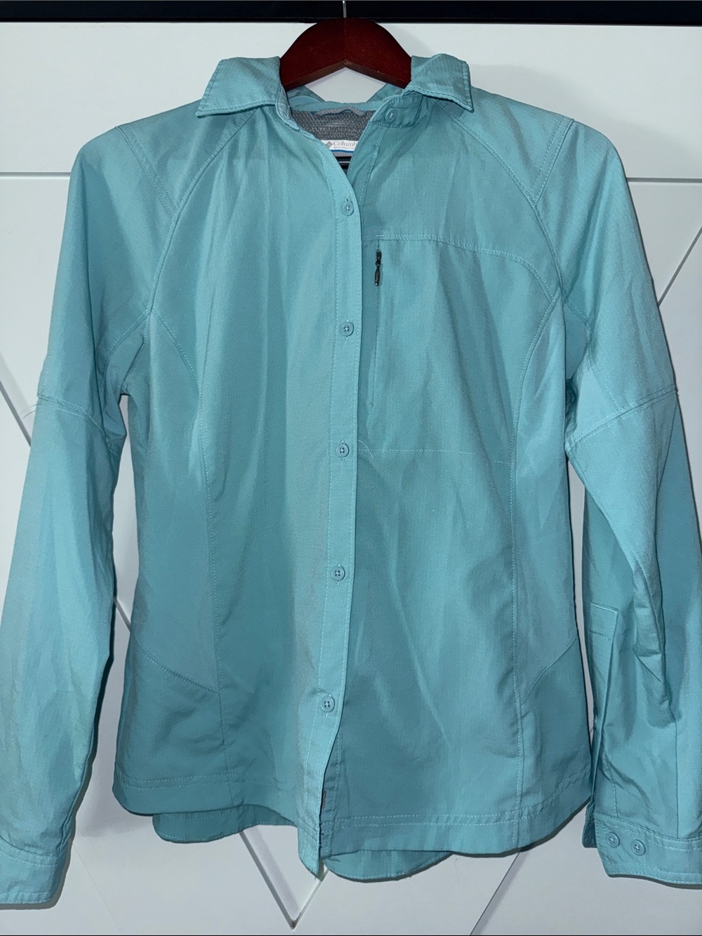 Light Blue Sun Protection Women's Shirt